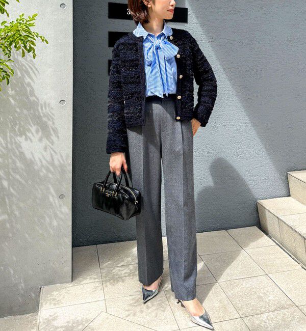 NOLLEY'S「愛されフラノタックワイドパンツ」|その他|