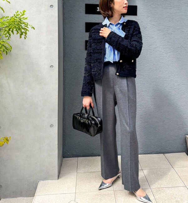 NOLLEY'S「愛されフラノタックワイドパンツ」|その他|