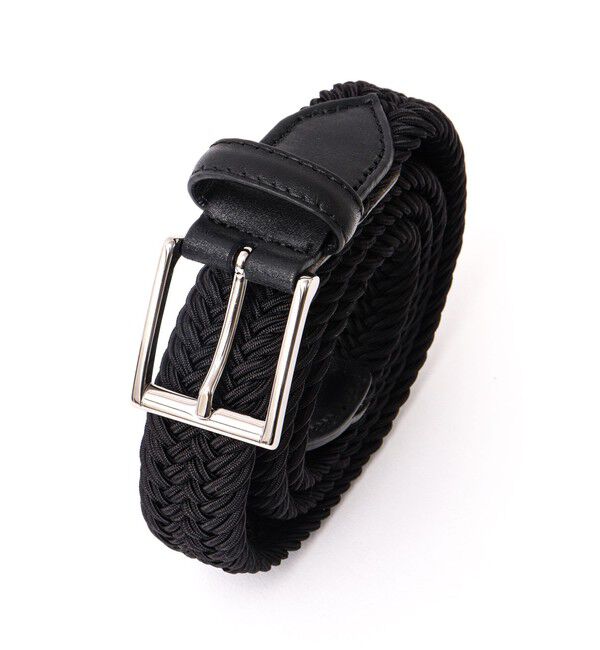 NOLLEY'S goodman「【Saddler's/サドラーズ】別注イントレチャート無地ベルト30 」|ベルト|ブラック