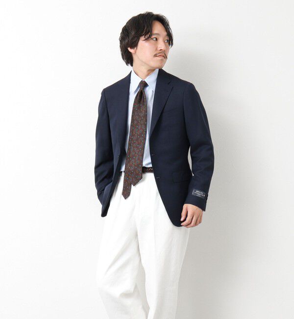 NOLLEY'S goodman「《ビジカジ対応》IMPORT FABRIC JACKET 25SS」|テーラードジャケット|