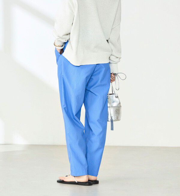 NOLLEY'S「ウォッシャブル多機能ウエストフリルテーパードパンツ」|その他|