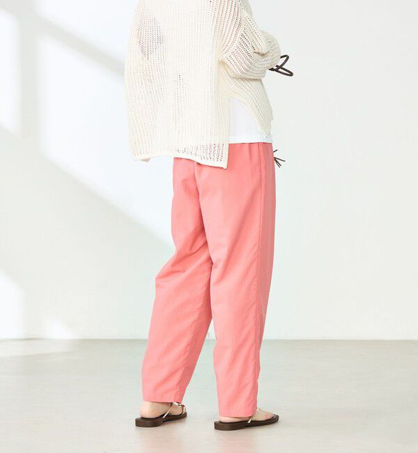 NOLLEY'S「ウォッシャブル多機能ウエストフリルテーパードパンツ」|その他|