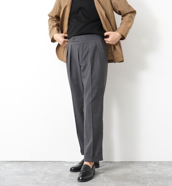 WORK ABOUT「NSN アジャスター付2タックスラックス 25SS」|スラックス|