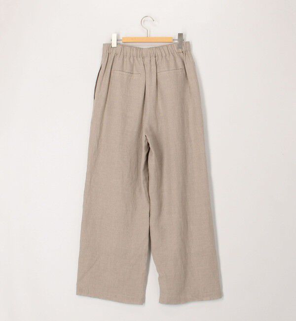 NOLLEY'S「【WEB STAFF恵☆別注カラーあり】《セットアップ対応》リネンセミワイドパンツ」|その他|