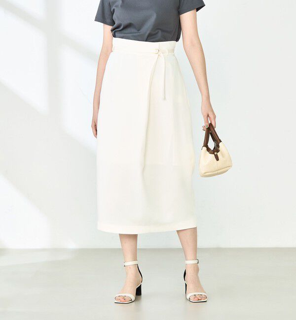 NOLLEY'S「ウォッシャブル片タック タイトミディスカート」|タイト|キナリ