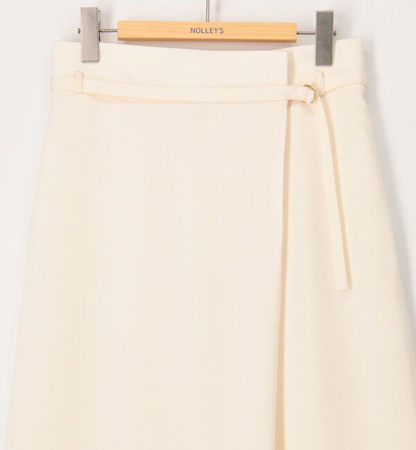 NOLLEY'S「ウォッシャブル片タック タイトミディスカート」|タイト|