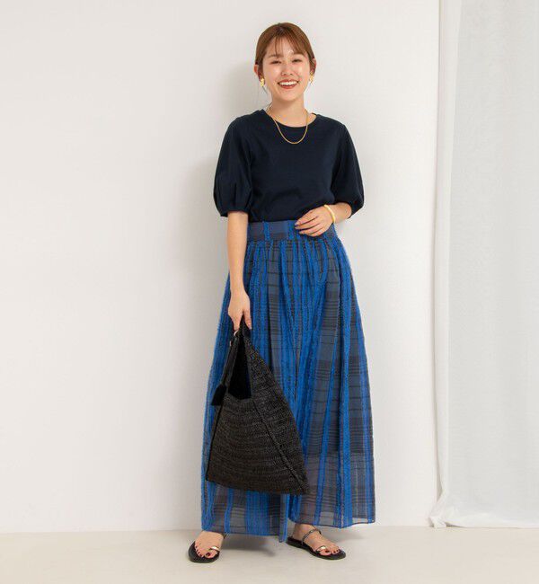 NOLLEY'S「高機能 LA＋スムース5分袖プルオーバーカットソー」|Tシャツ・カットソー|