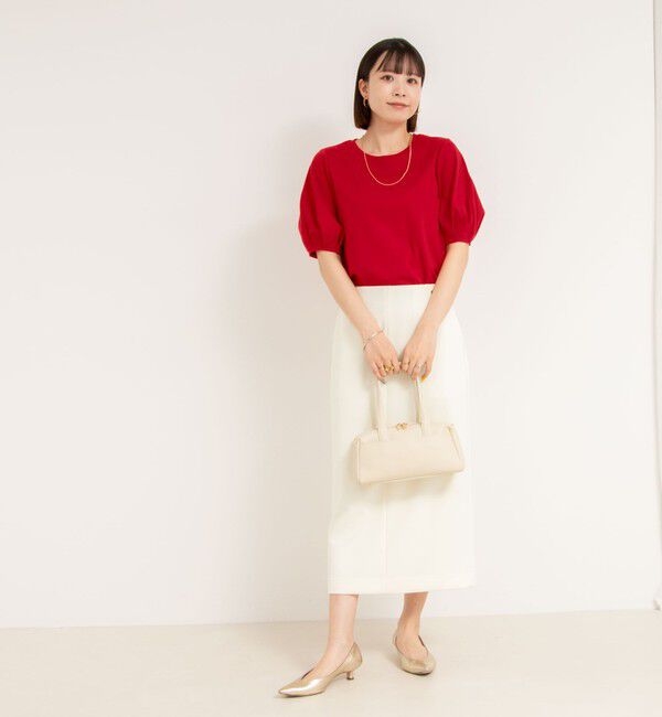 NOLLEY'S「高機能 LA＋スムース5分袖プルオーバーカットソー」|Tシャツ・カットソー|