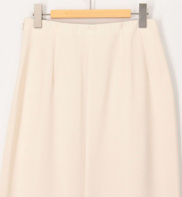 NOLLEY'S「《セットアップ対応》ウォッシャブル麻調タックタイトミディスカート」|タイト|