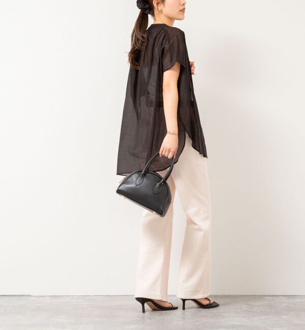 NOLLEY'S「フレンチスリーブオーバーシャツ」|シャツ・ブラウス|