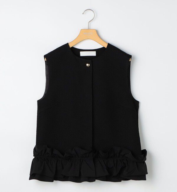 NOLLEY'S sophi「マトラッセ裾フリルジレ」|ベスト・ジレ|