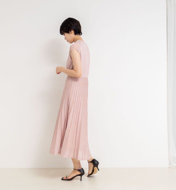 NOLLEY'S sophi「プリーツ風ニットワンピース」|ワンピース|