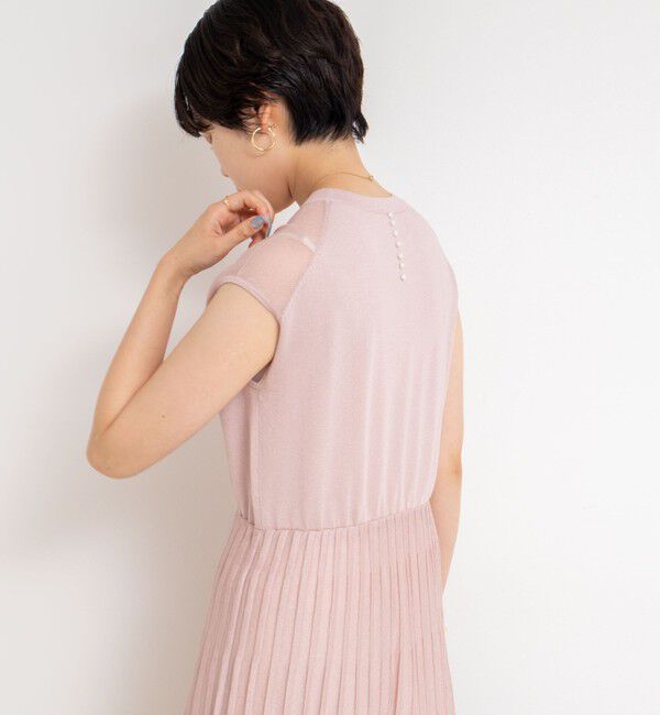 NOLLEY'S sophi「プリーツ風ニットワンピース」|ワンピース|