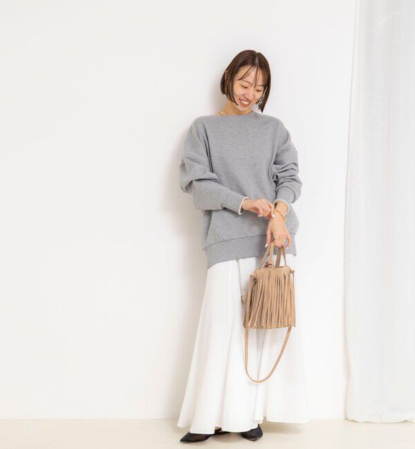 NOLLEY'S「【WEB＆一部店舗限定色アイテム】ウォッシャブルヴィンテージタフタマチ入りマキシスカート」|スカート|