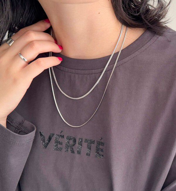 fredy emue「スネイクチェーンロングネックレス」|ネックレス|