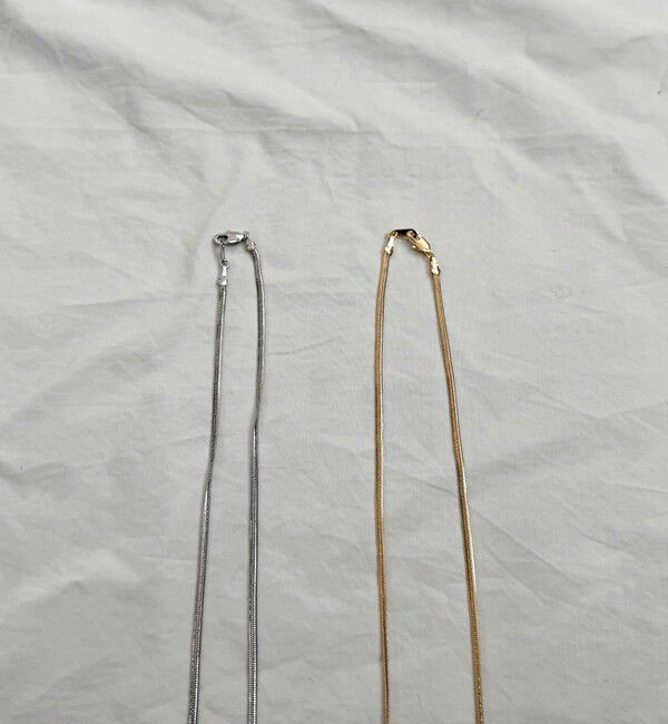 fredy emue「スネイクチェーンロングネックレス」|ネックレス|