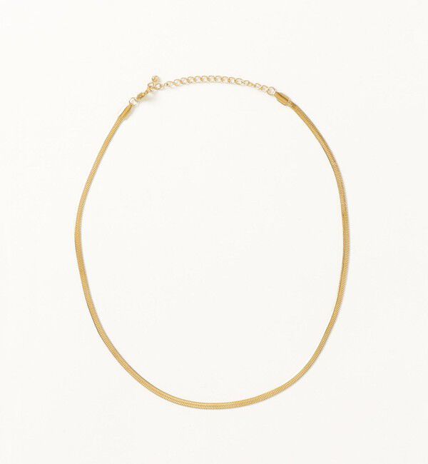 fredy emue「ステンレスフラットチェーンネックレス」|ネックレス|