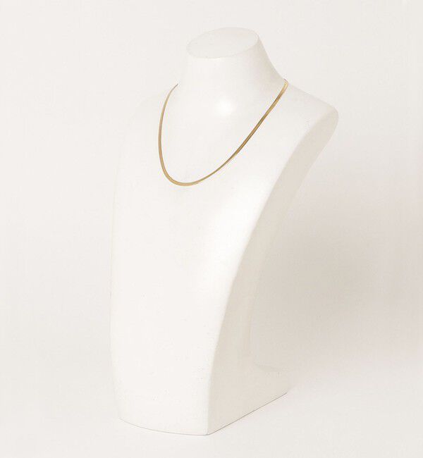 fredy emue「ステンレスフラットチェーンネックレス」|ネックレス|