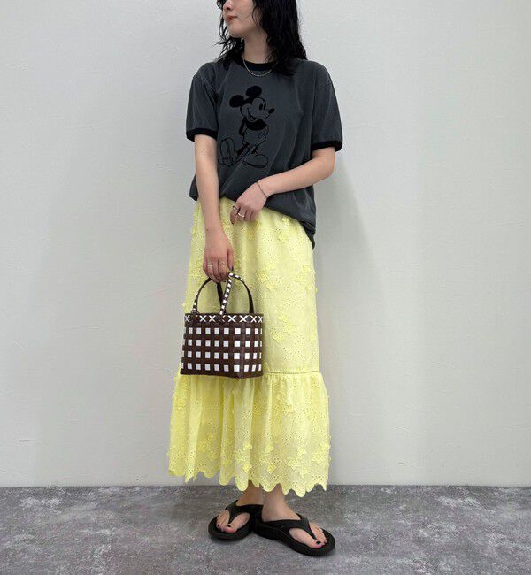 fredy emue「コットンレースギャザースカート」|スカート|