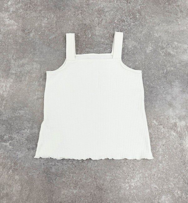 fredy emue「スラブテレコタンクトップ」|Tシャツ・カットソー|