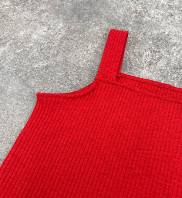 fredy emue「スラブテレコタンクトップ」|Tシャツ・カットソー|