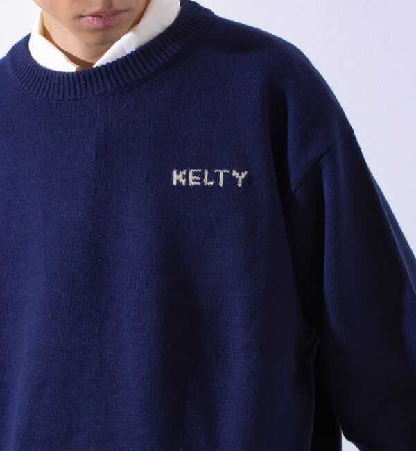 GLOSTER「【KELTY&times;GLOSTER】別注 ジャガードニット プルオーバー」|ニット・セーター|