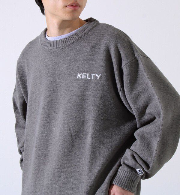 GLOSTER「【KELTY&times;GLOSTER】別注 ジャガードニット プルオーバー」|ニット・セーター|