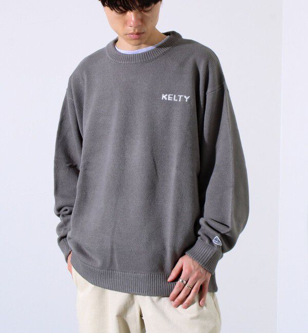 GLOSTER「【KELTY&times;GLOSTER】別注 ジャガードニット プルオーバー」|ニット・セーター|