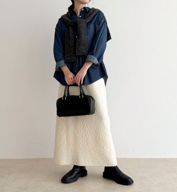 fredy emue「レオパードジャガードスカート」|スカート|