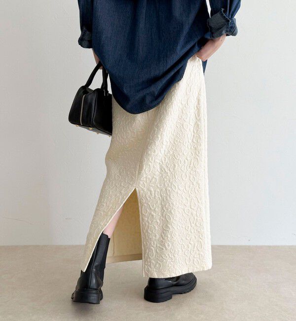 fredy emue「レオパードジャガードスカート」|スカート|