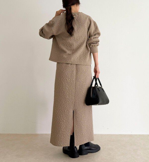 fredy emue「レオパードジャガードスカート」|スカート|