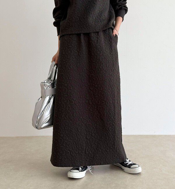 fredy emue「レオパードジャガードスカート」|スカート|