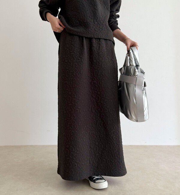 fredy emue「レオパードジャガードスカート」|スカート|