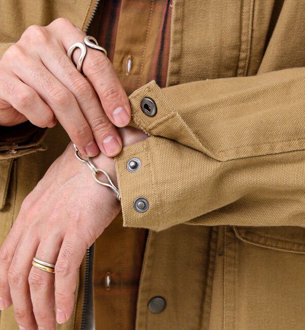 GLOSTER「【ダック地/デニム】衿コール カバーオール」|その他|