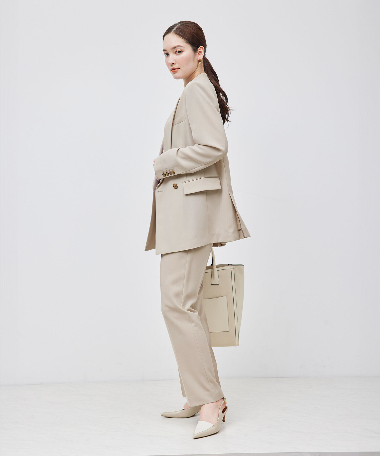 ROPE「ドロストストレートイージーパンツ/セットアップ対応【メディア掲載】」|その他|