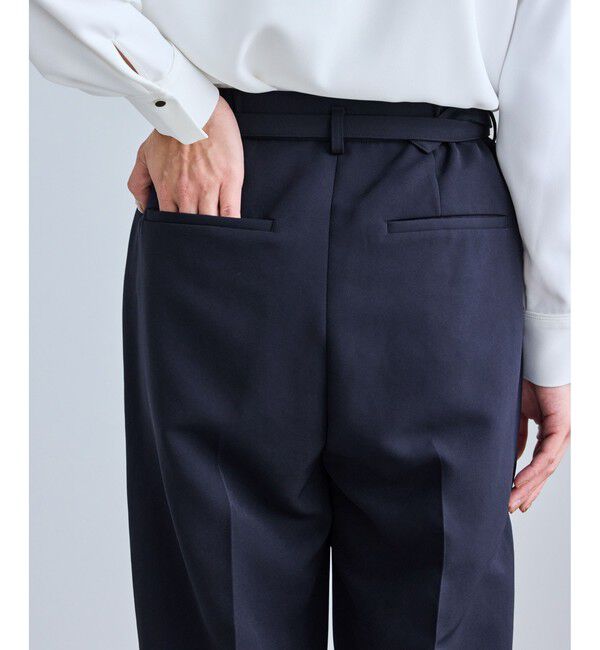 Rope&rsquo;Picnic「【WEB限定カラー】360&deg;ウルトラストレッチ ワイドパンツ/花粉ガード・セットアップ対応」|チノ|