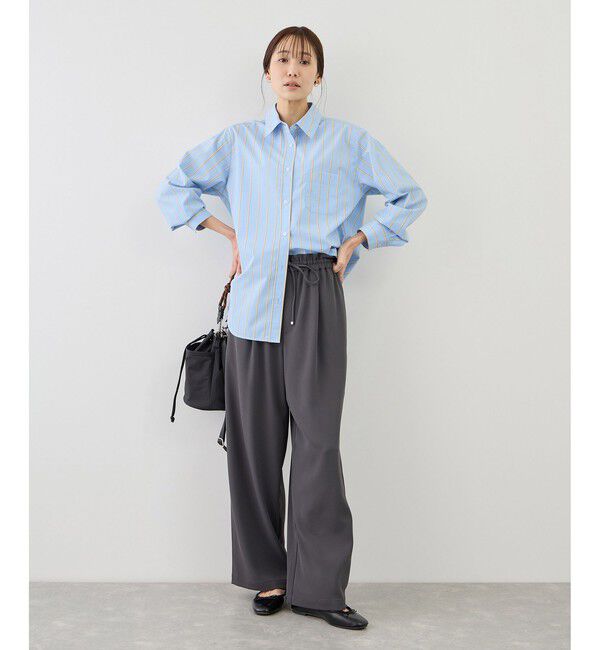 Rope&rsquo;Picnic「【WEB限定カラー】オーセンティックシャツ/UVカット・防シワ」|シャツ・ブラウス|