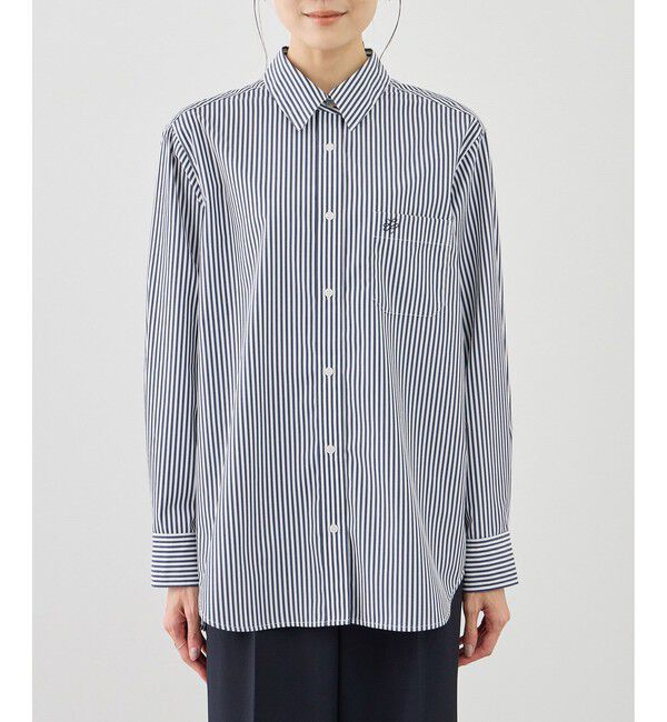 Rope&rsquo;Picnic「【WEB限定カラー】オーセンティックシャツ/UVカット・防シワ」|シャツ・ブラウス|