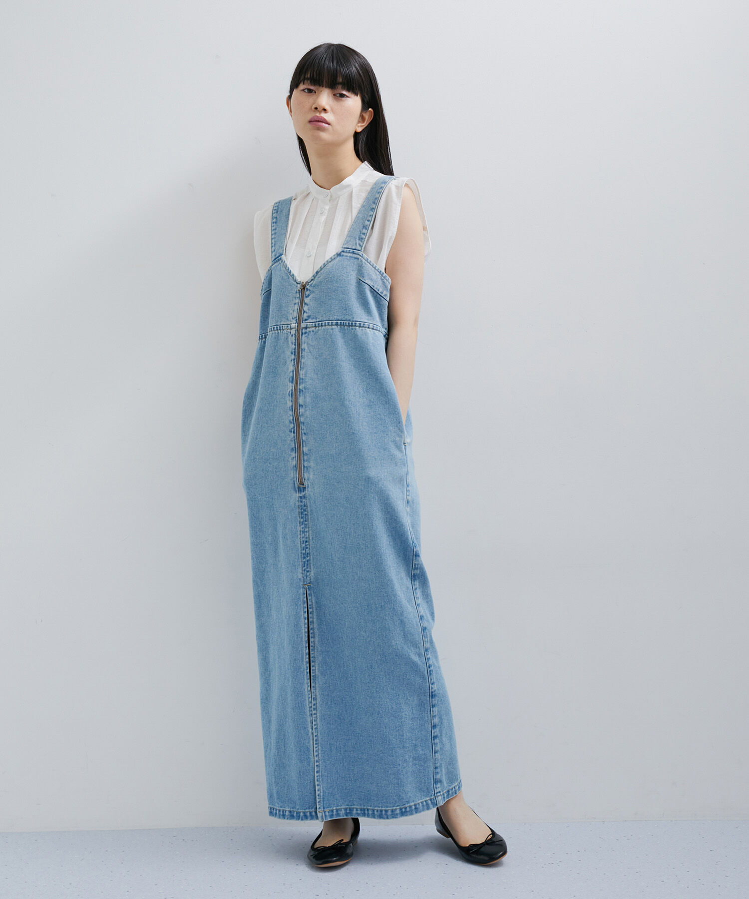 ADAM ET ROPE'「メタリックバレエ」|バレエシューズ|