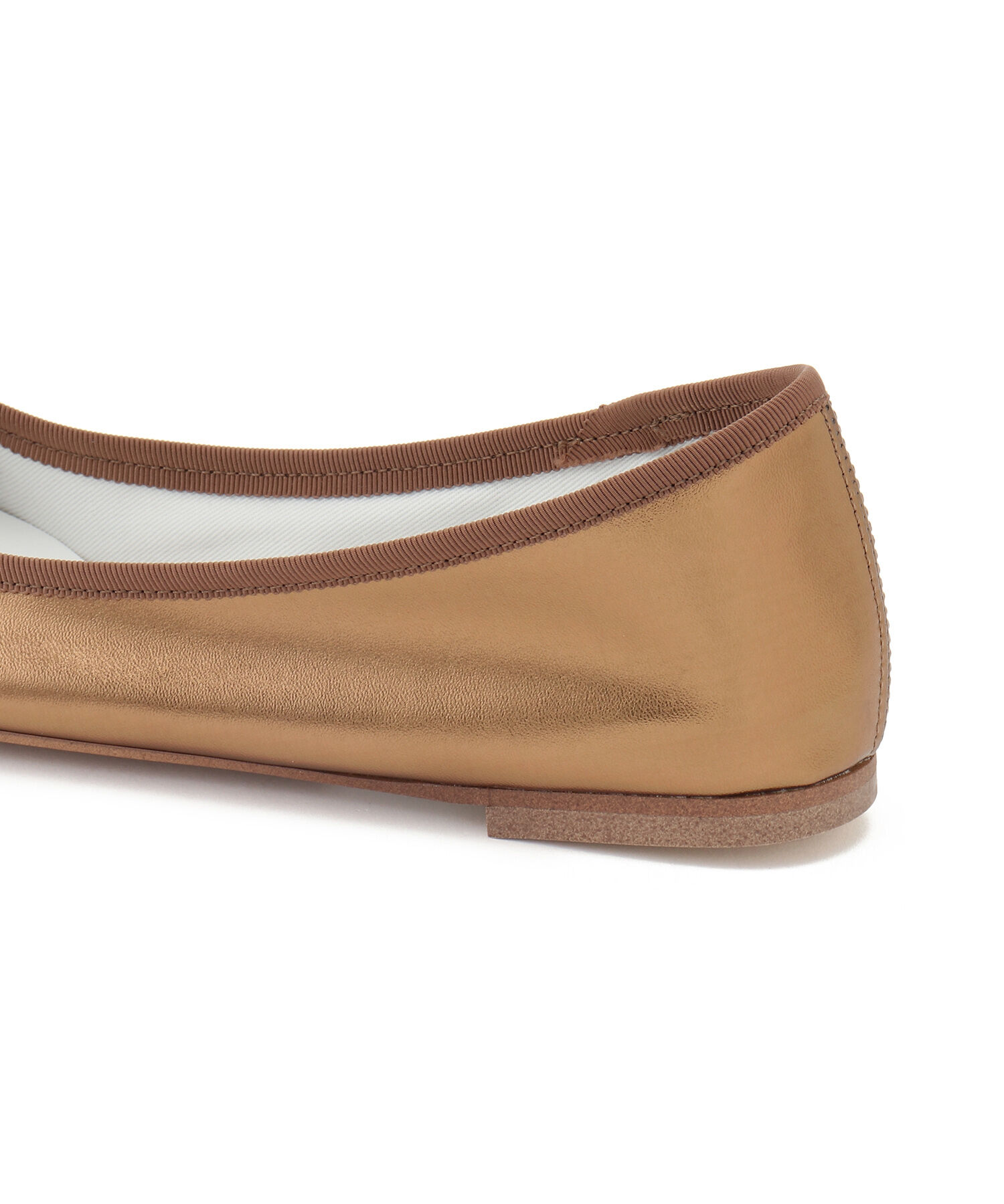 ADAM ET ROPE'「【サステナブル】メタリックバレエ」|バレエシューズ|