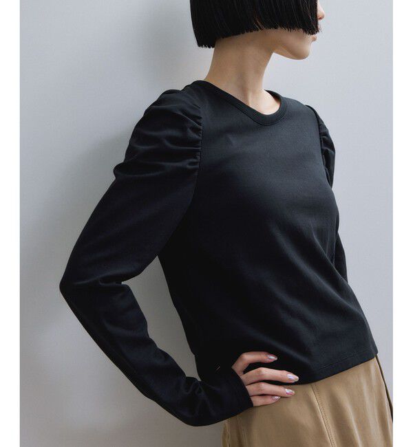 ADAM ET ROPE'「【WEB限定】バックペプラムカットソー」|Tシャツ・カットソー|