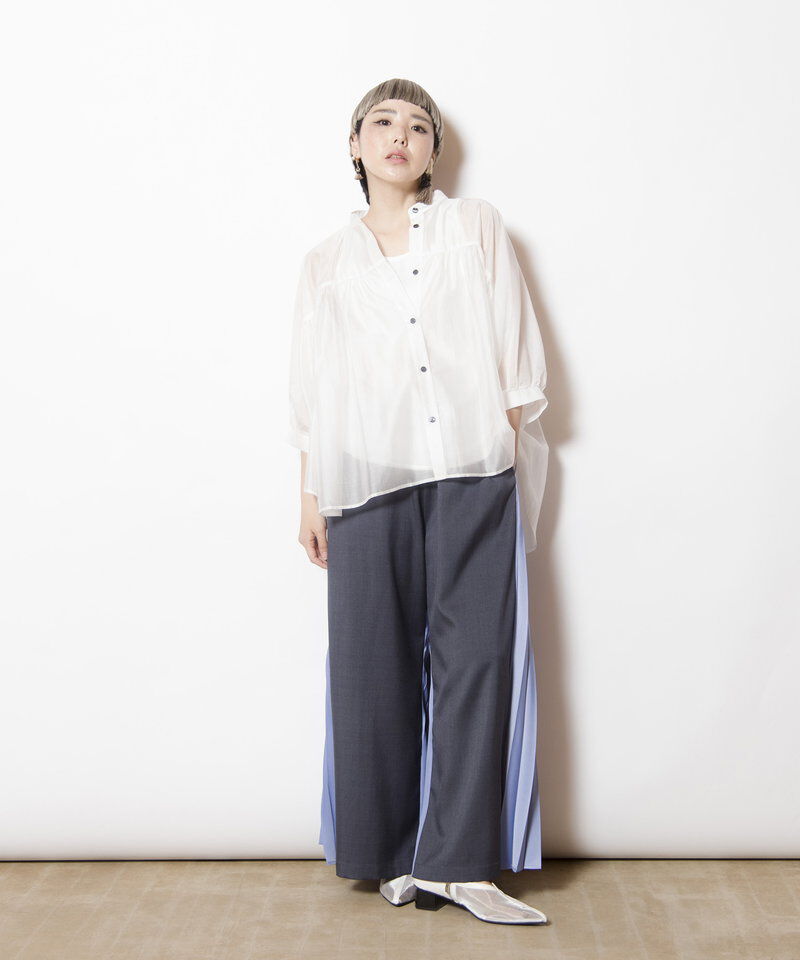  「シアードルマンギャザーブラウス」|シャツ・ブラウス|