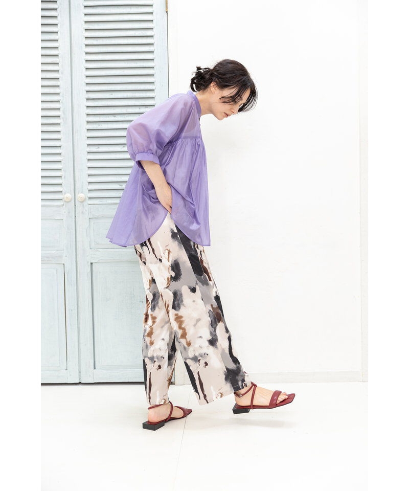  「シアードルマンギャザーブラウス」|シャツ・ブラウス|