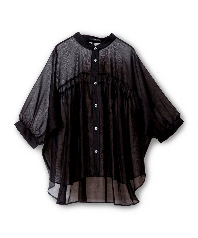  「シアードルマンギャザーブラウス」|シャツ・ブラウス|