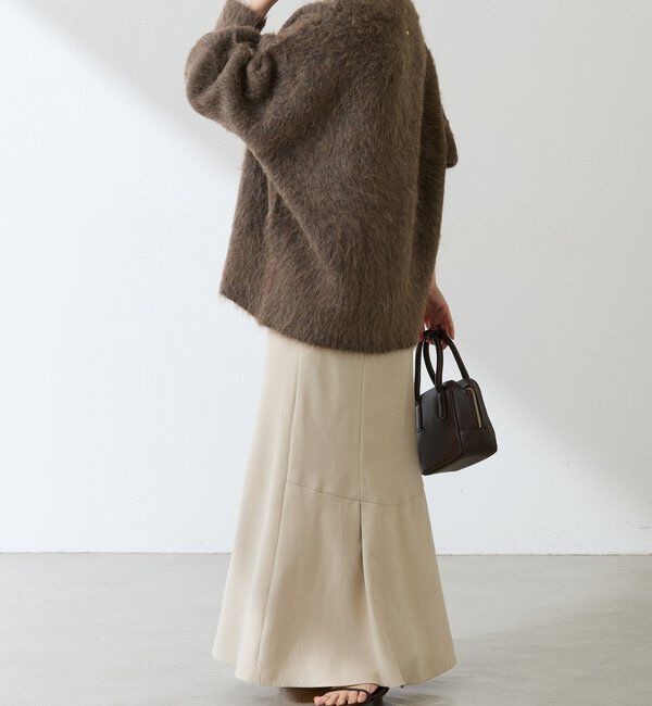  「アルパカ混Vネックニット」|ニット・セーター|