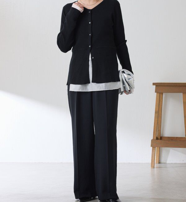  「ジャージワイドパンツ」|チノ|