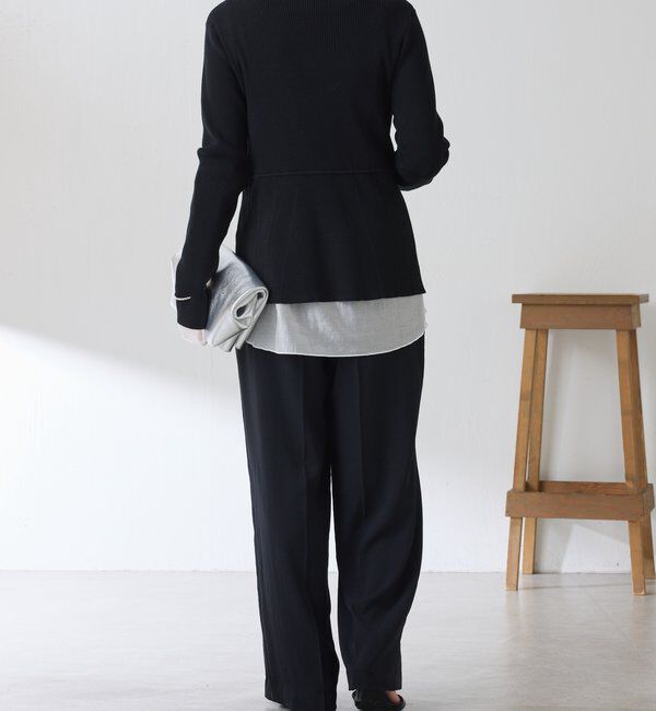  「ジャージワイドパンツ」|チノ|