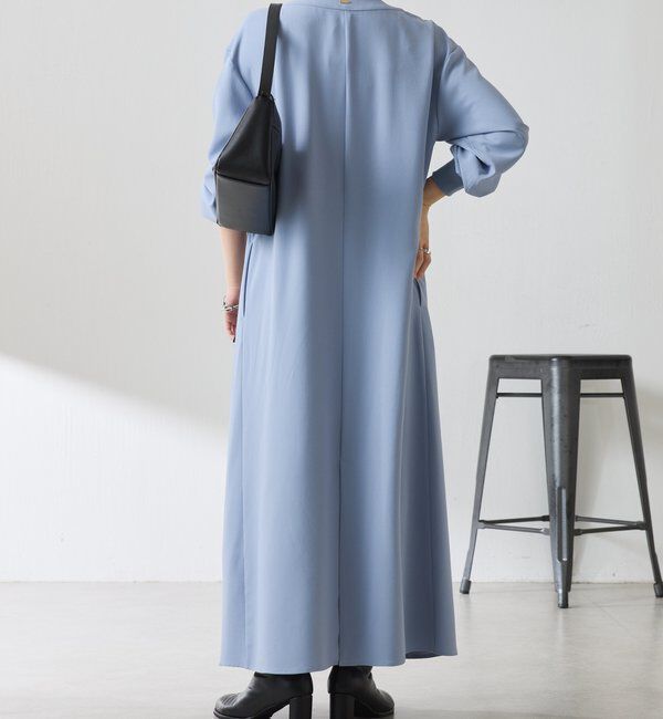  「ジャージVネックワンピース/セレモニー」|ワンピース|