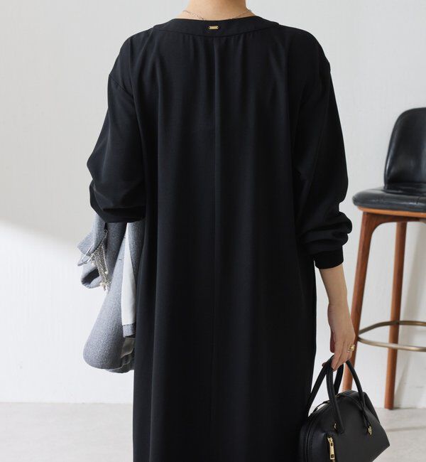  「ジャージVネックワンピース/セレモニー」|ワンピース|