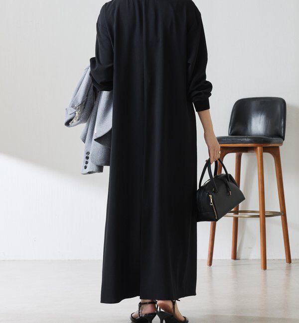  「ジャージVネックワンピース/セレモニー」|ワンピース|